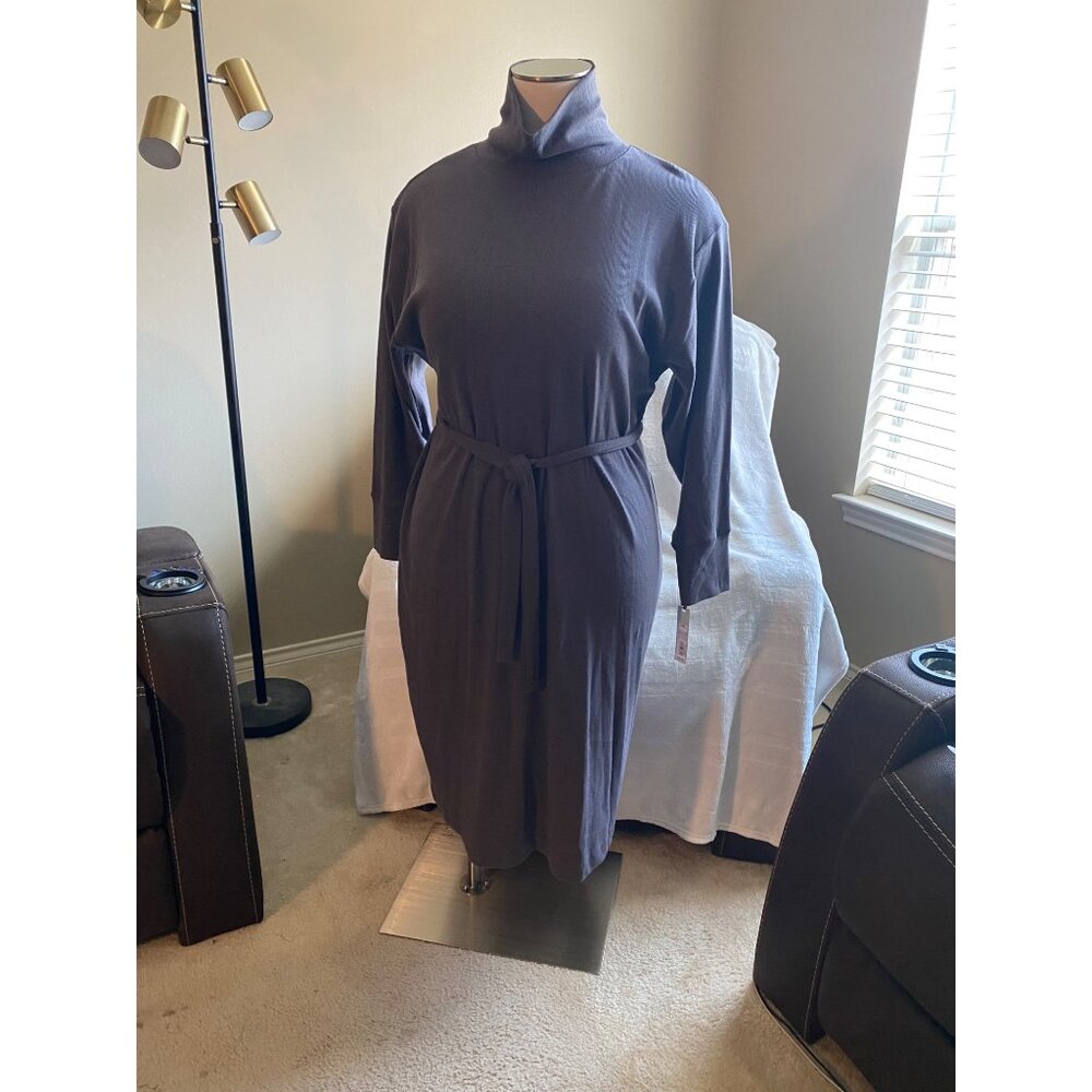 PROLOGUE Gray/Purple Haze Sweater Dress - Size XXL (NWT)